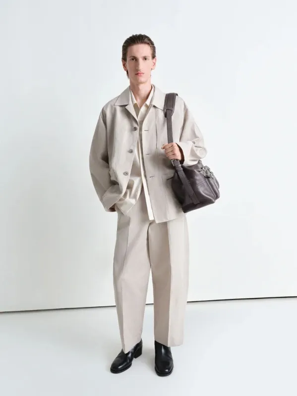 Mastic Boxy Workwear Jacket sold by Fashion Clinic