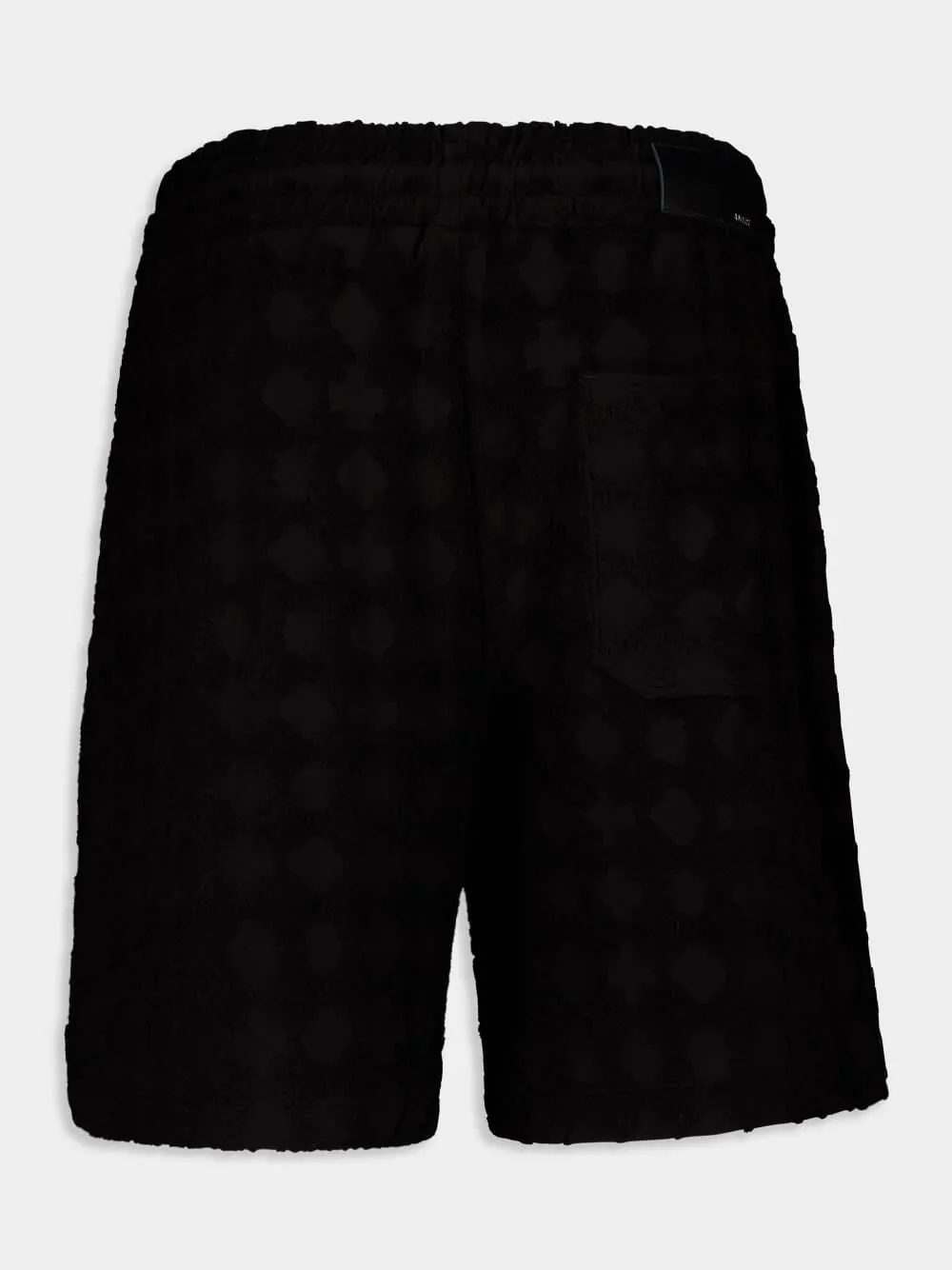 Black MA Quad Toweling Shorts sold by Fashion Clinic product image thumbnail 2