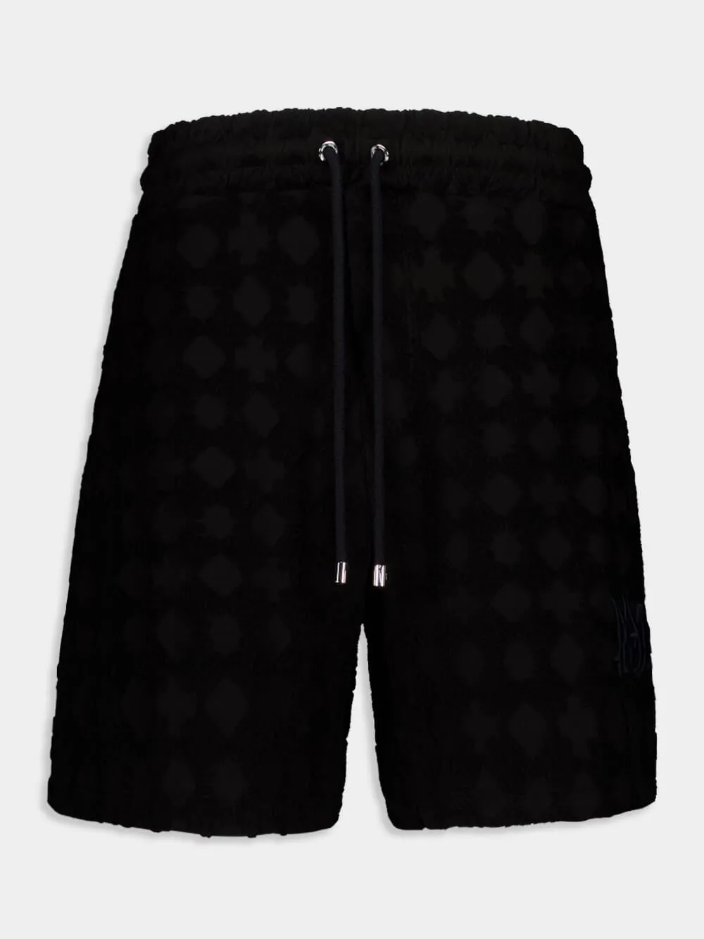 Black MA Quad Toweling Shorts sold by Fashion Clinic