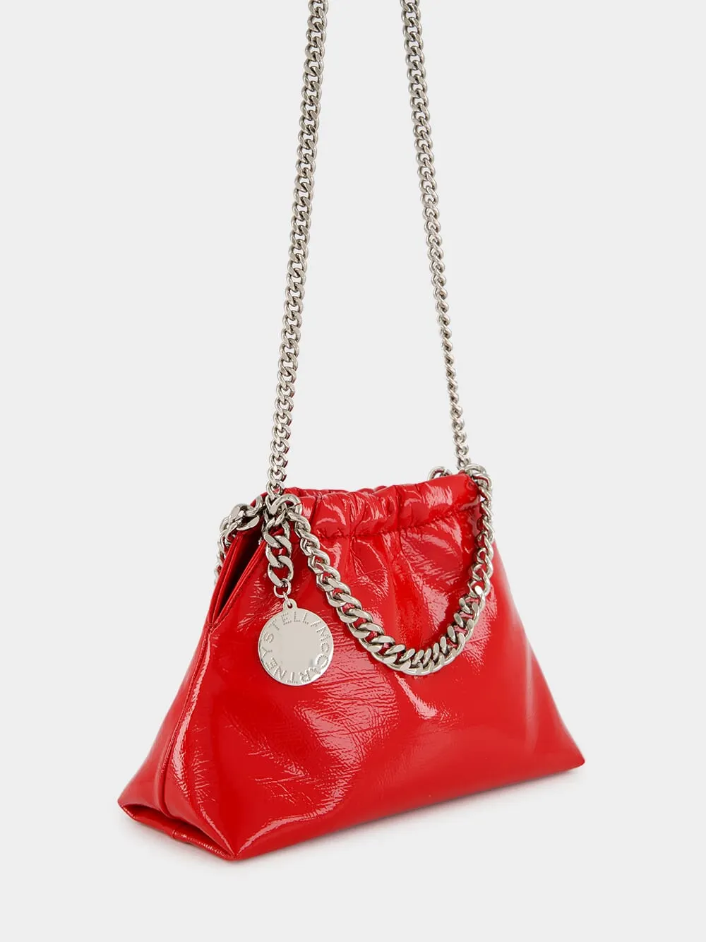Red Falabella Drawstring Crossbody Bag sold by Fashion Clinic product image thumbnail 3