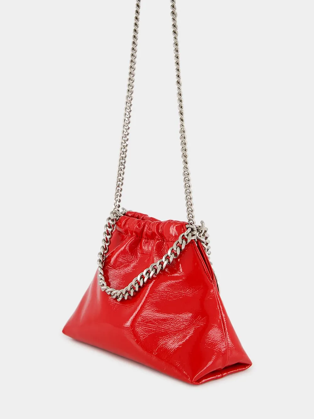 Red Falabella Drawstring Crossbody Bag sold by Fashion Clinic product image thumbnail 5
