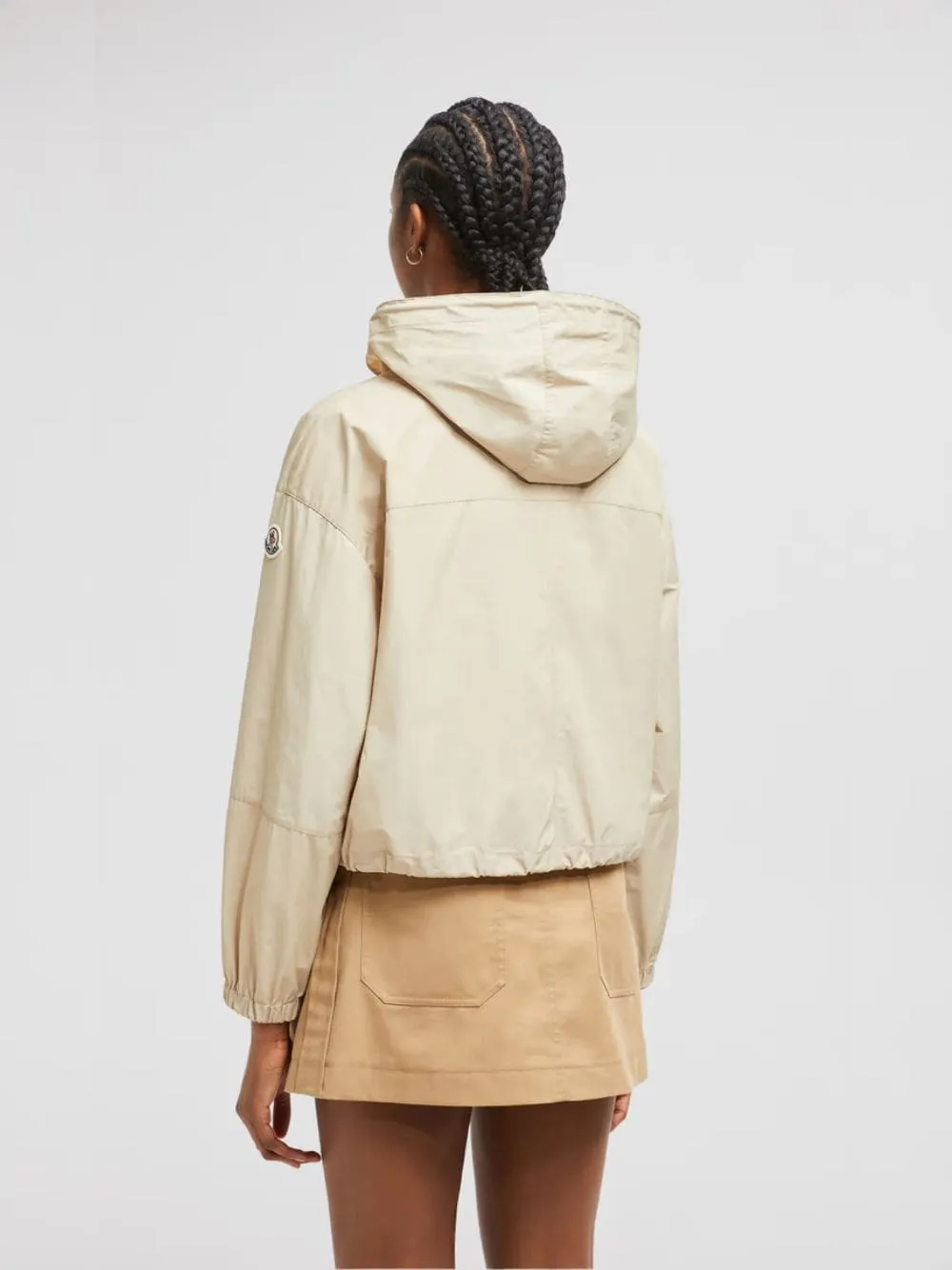 Light Beige Sauvan Hooded Parka sold by Fashion Clinic product image thumbnail 4