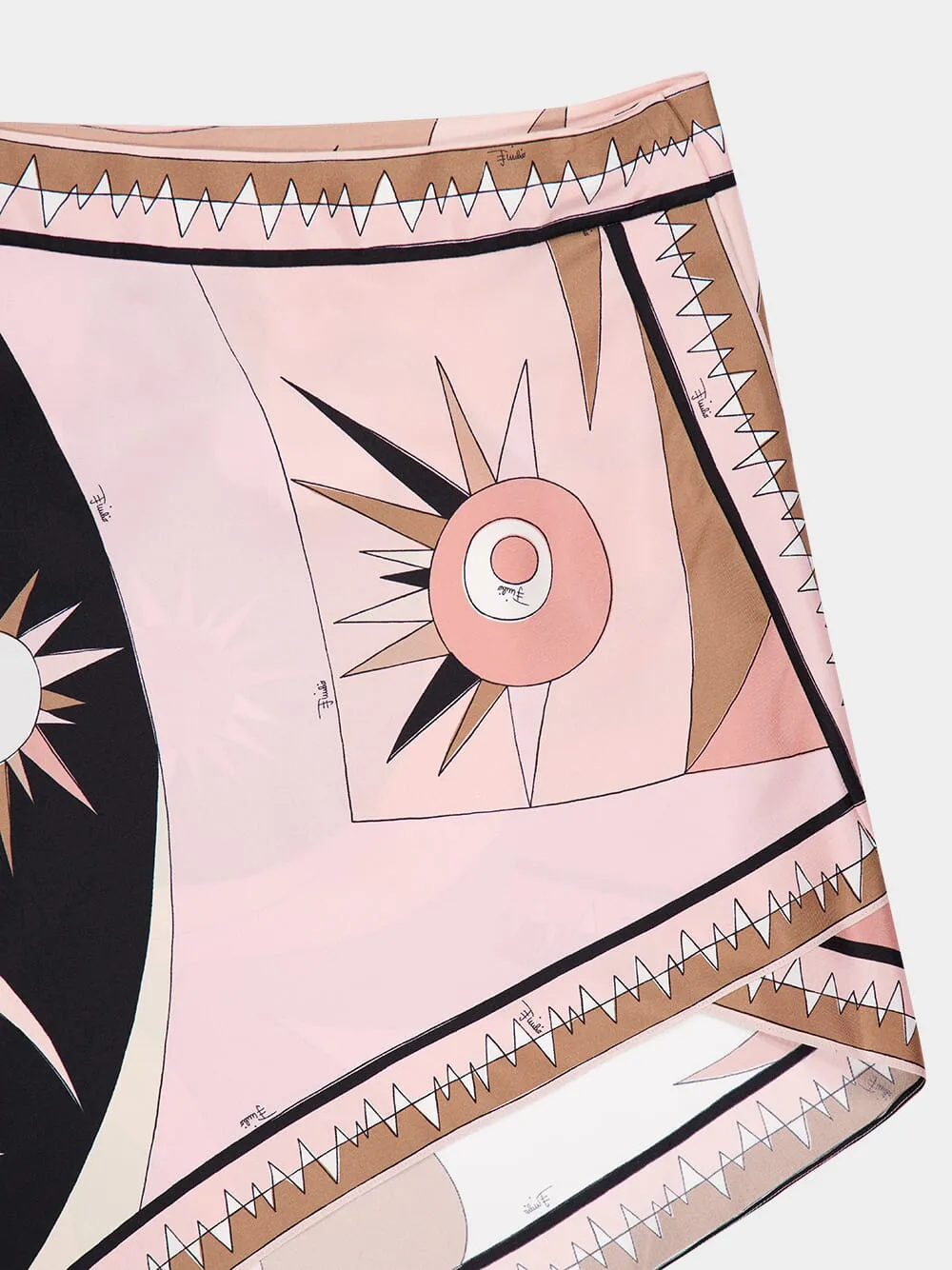 Stella Print Asymmetrical Mini Skirt sold by Fashion Clinic product image thumbnail 3