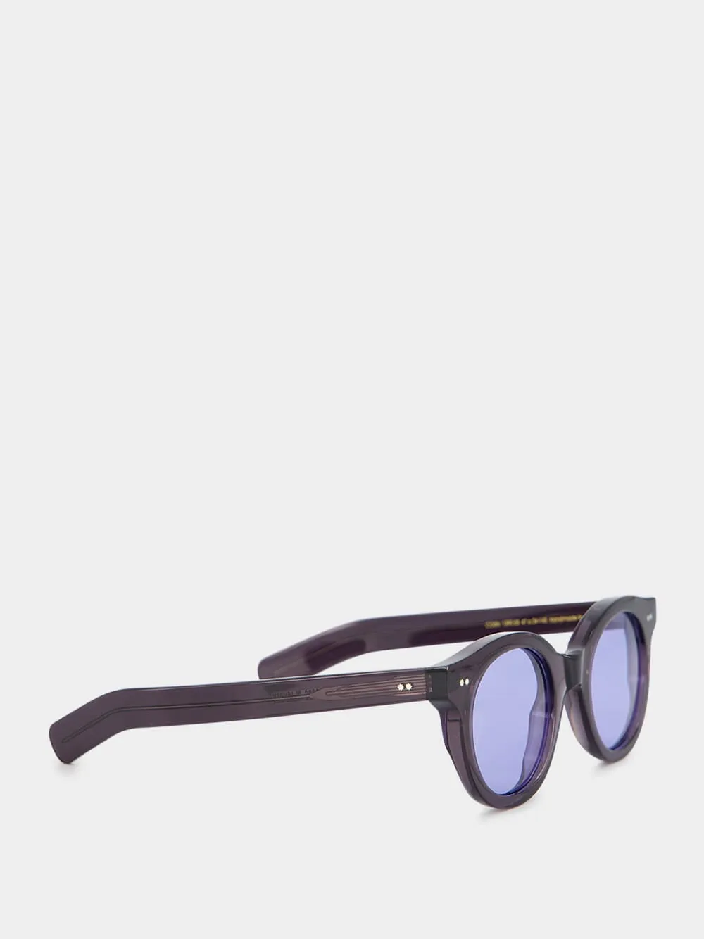Dark Grey 1390 Round Sunglasses sold by Fashion Clinic product image thumbnail 2