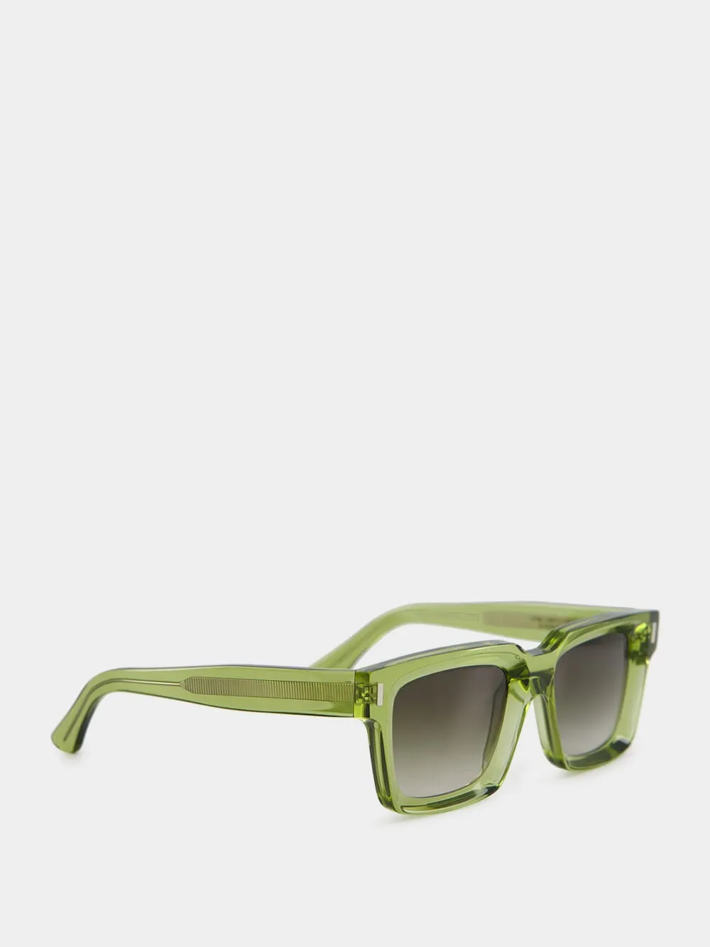 Crystal Green 1386 Square Sunglasses sold by Fashion Clinic product image thumbnail 2