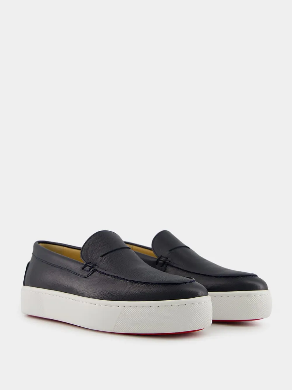 Paqueboat Flat Navy Loafers sold by Fashion Clinic product image thumbnail 3