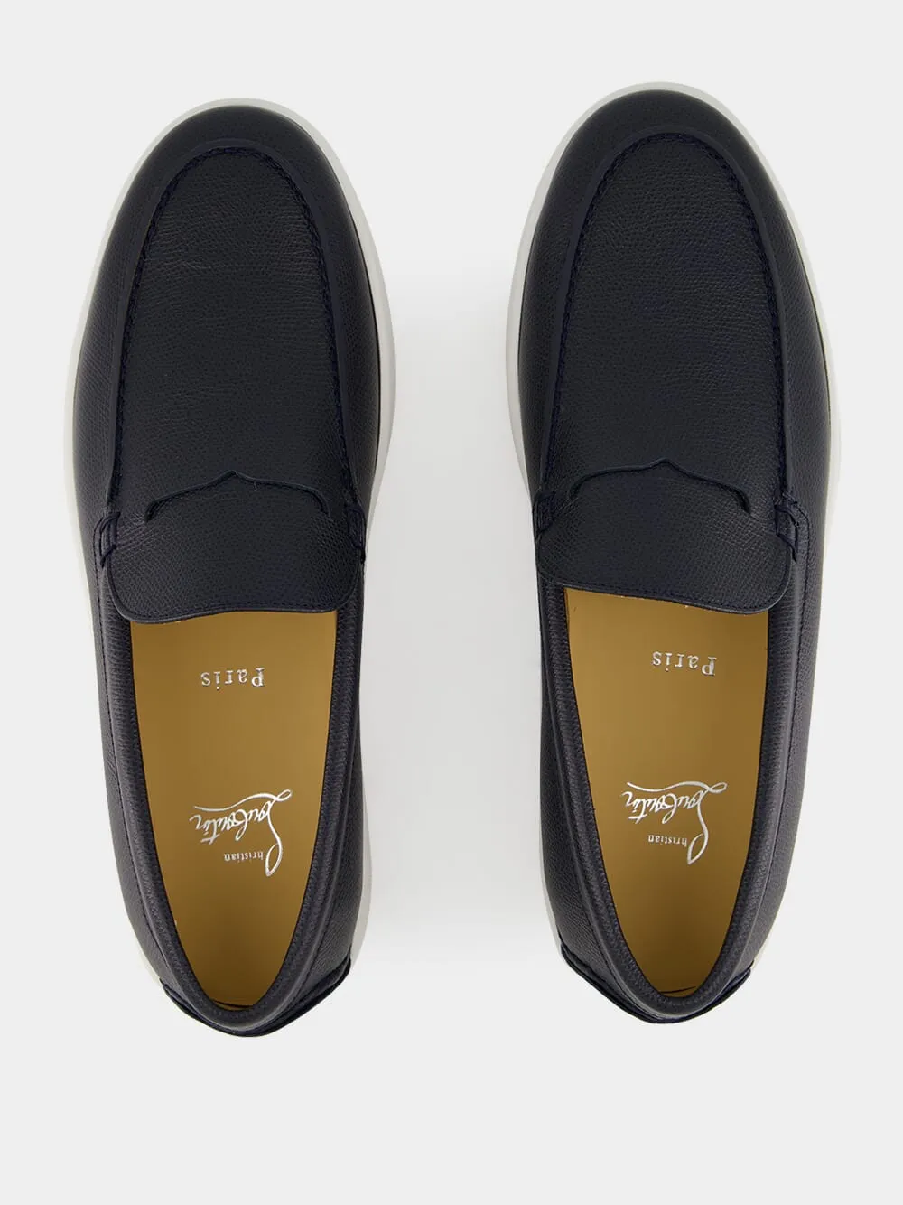 Paqueboat Flat Navy Loafers sold by Fashion Clinic product image thumbnail 4