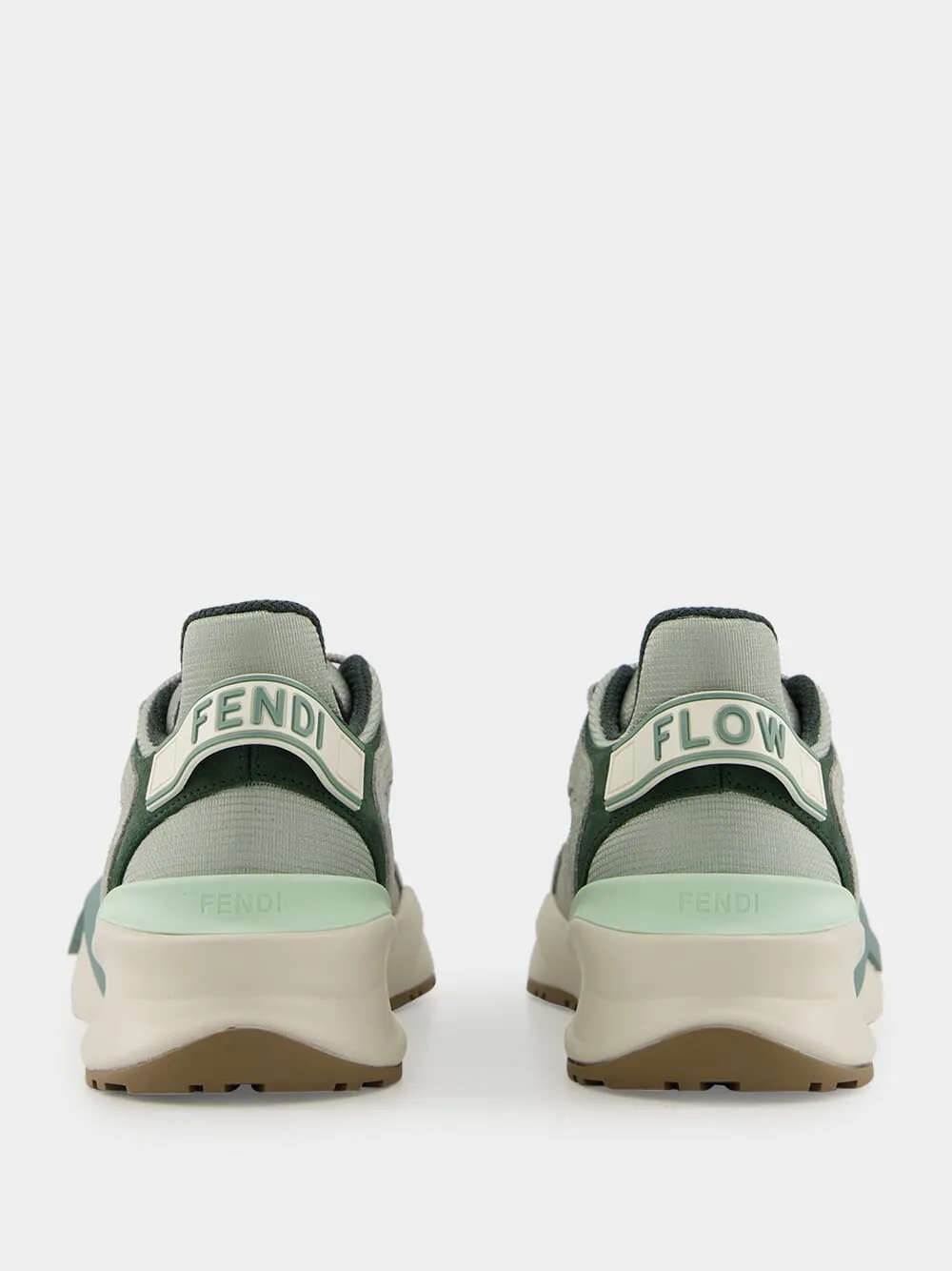 Matcha Mesh & Suede Flow Low-Top Sneakers sold by Fashion Clinic product image thumbnail 5