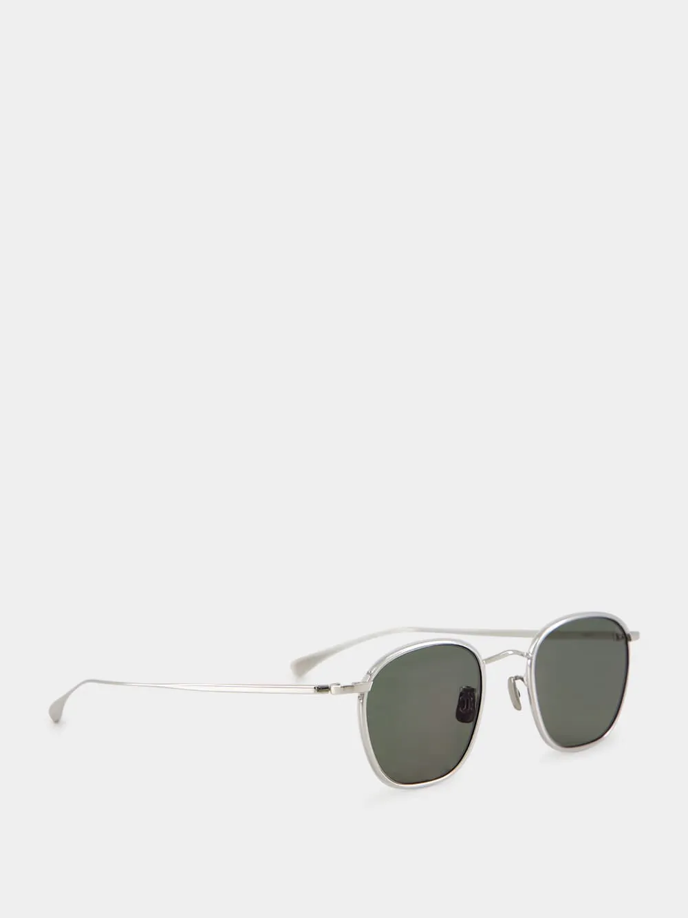 Silver 108 Round Sunglasses sold by Fashion Clinic product image thumbnail 2