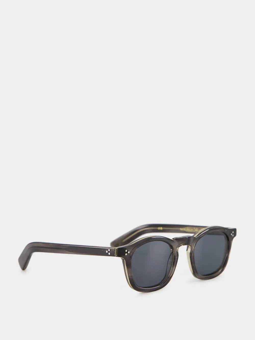 Wenge Sadler Round Sunglasses sold by Fashion Clinic product image thumbnail 2