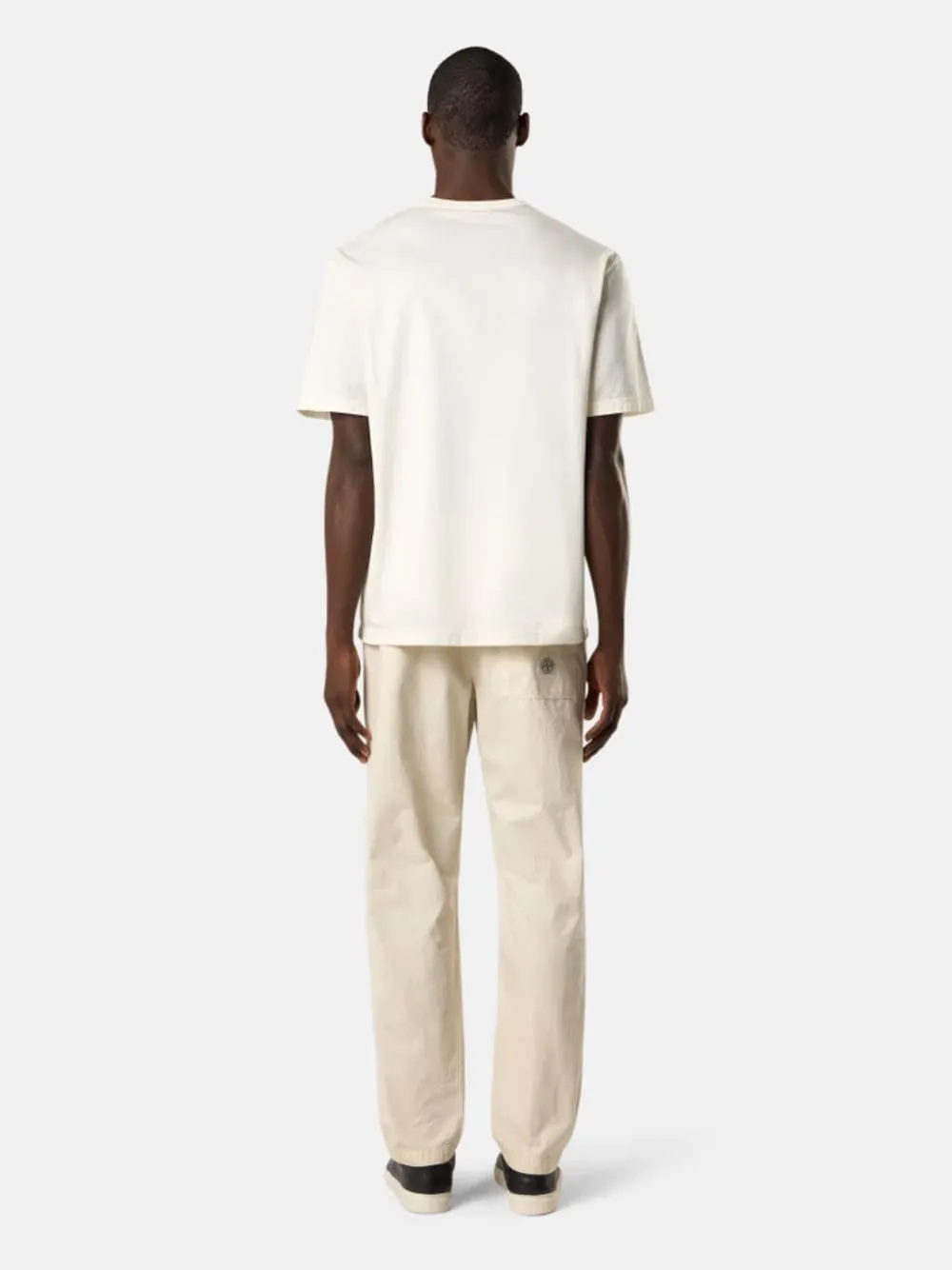 Sand Beige 'Old' Effect Fatigue Trousers sold by Fashion Clinic product image thumbnail 3