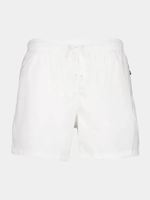 White Madeira Iconic Swim Trunk sold by Fashion Clinic