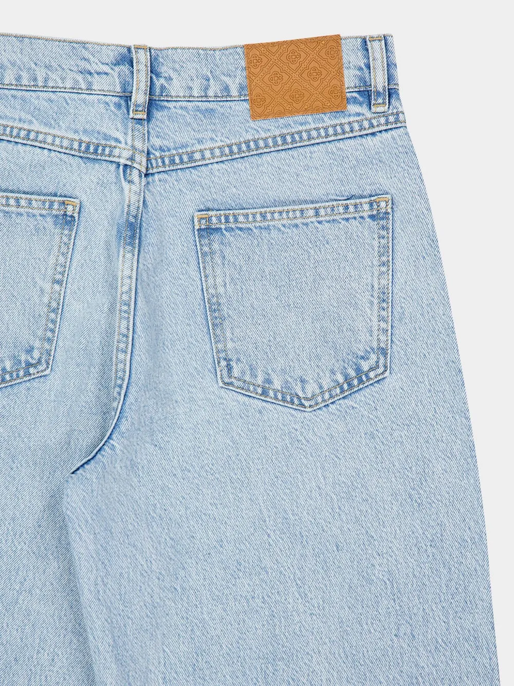 Light Wash Blue Graffiti Distressed Denim Jeans sold by Fashion Clinic product image thumbnail 5