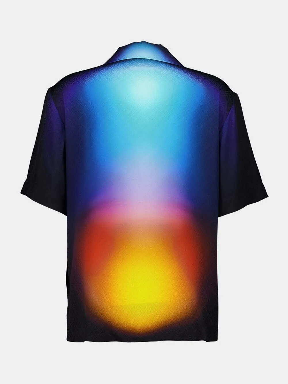 Gradient Silk Short Sleeve Shirt sold by Fashion Clinic product image thumbnail 2