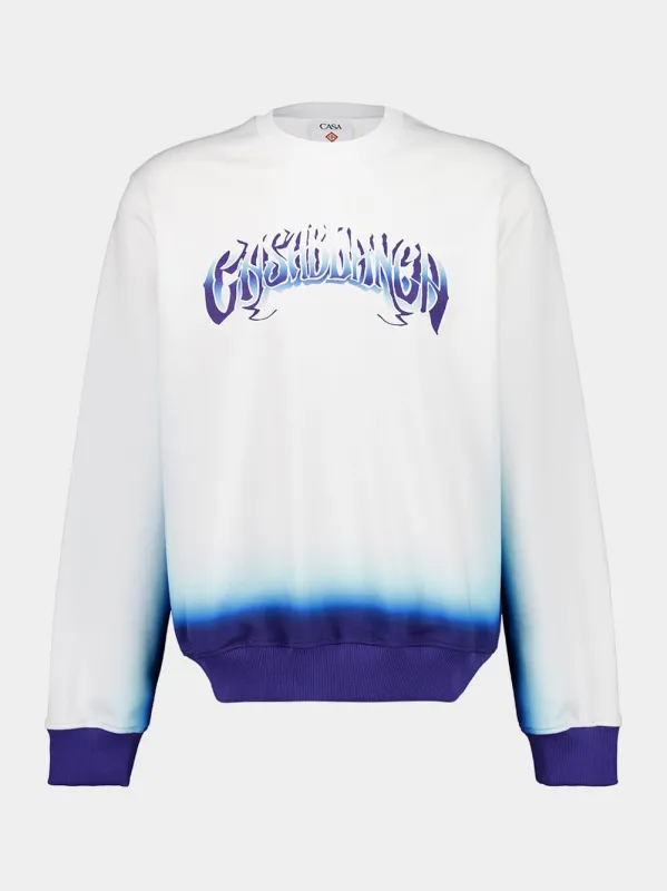 Blue Fade Sweatshirt sold by Fashion Clinic