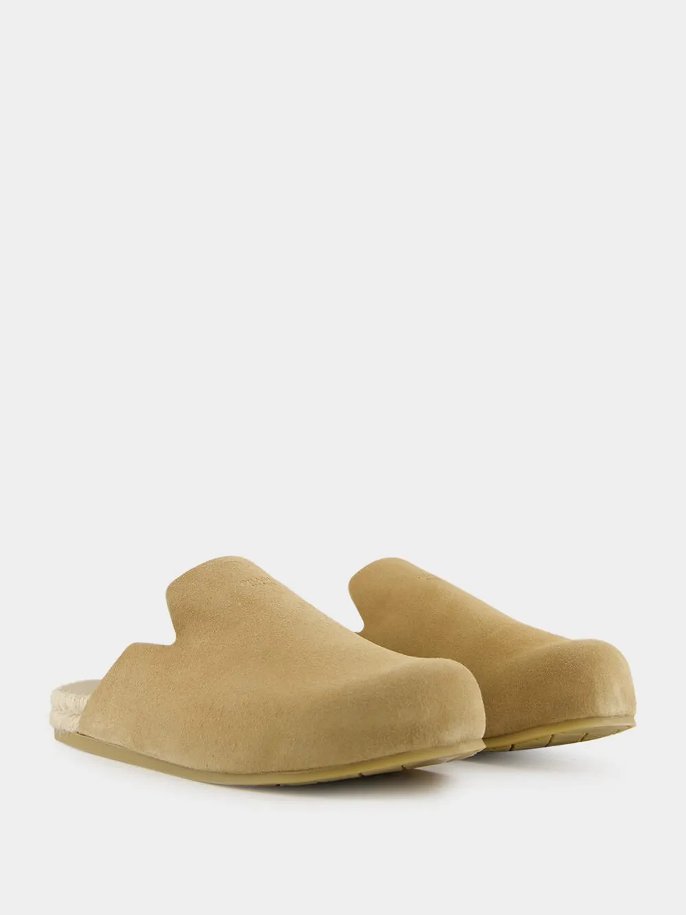 Light Brown Suede Mules sold by Fashion Clinic product image thumbnail 3
