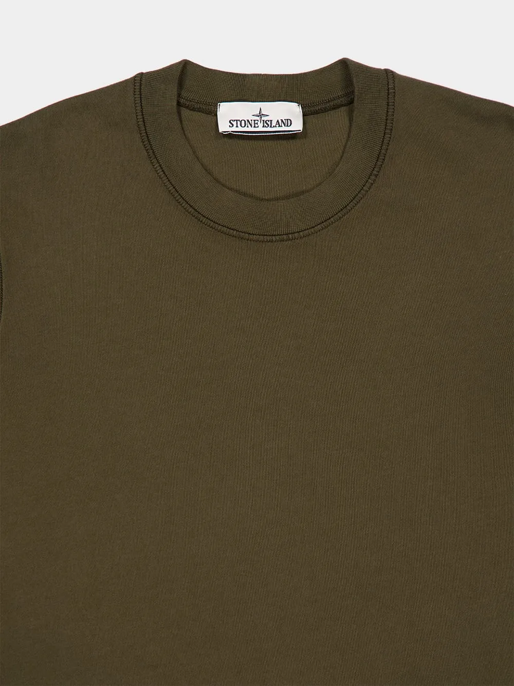 Military Green Sweatshirt with Side Logo sold by Fashion Clinic product image thumbnail 3