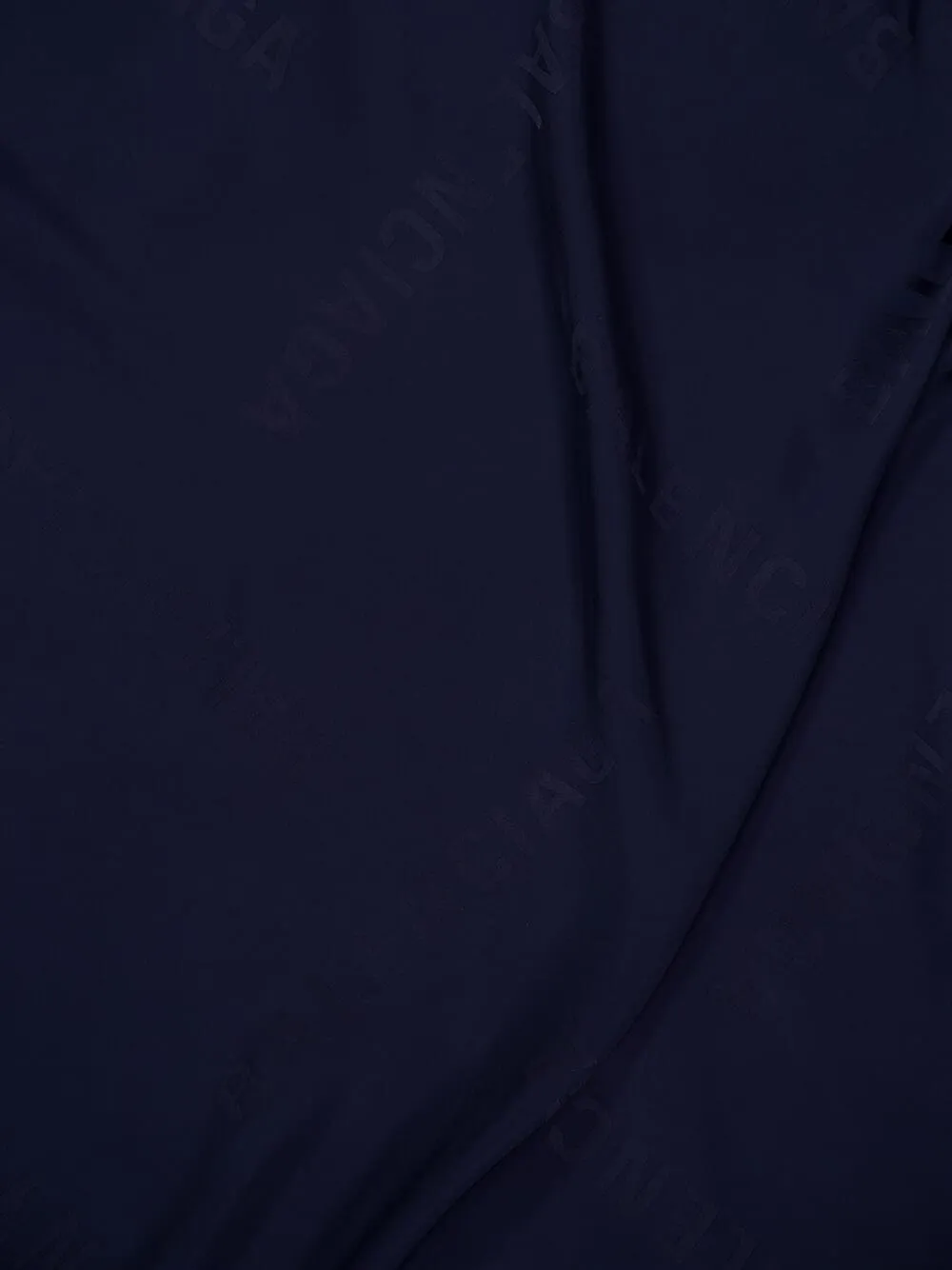 Dark Navy Fluid Jacquard Shirt sold by Fashion Clinic product image thumbnail 4