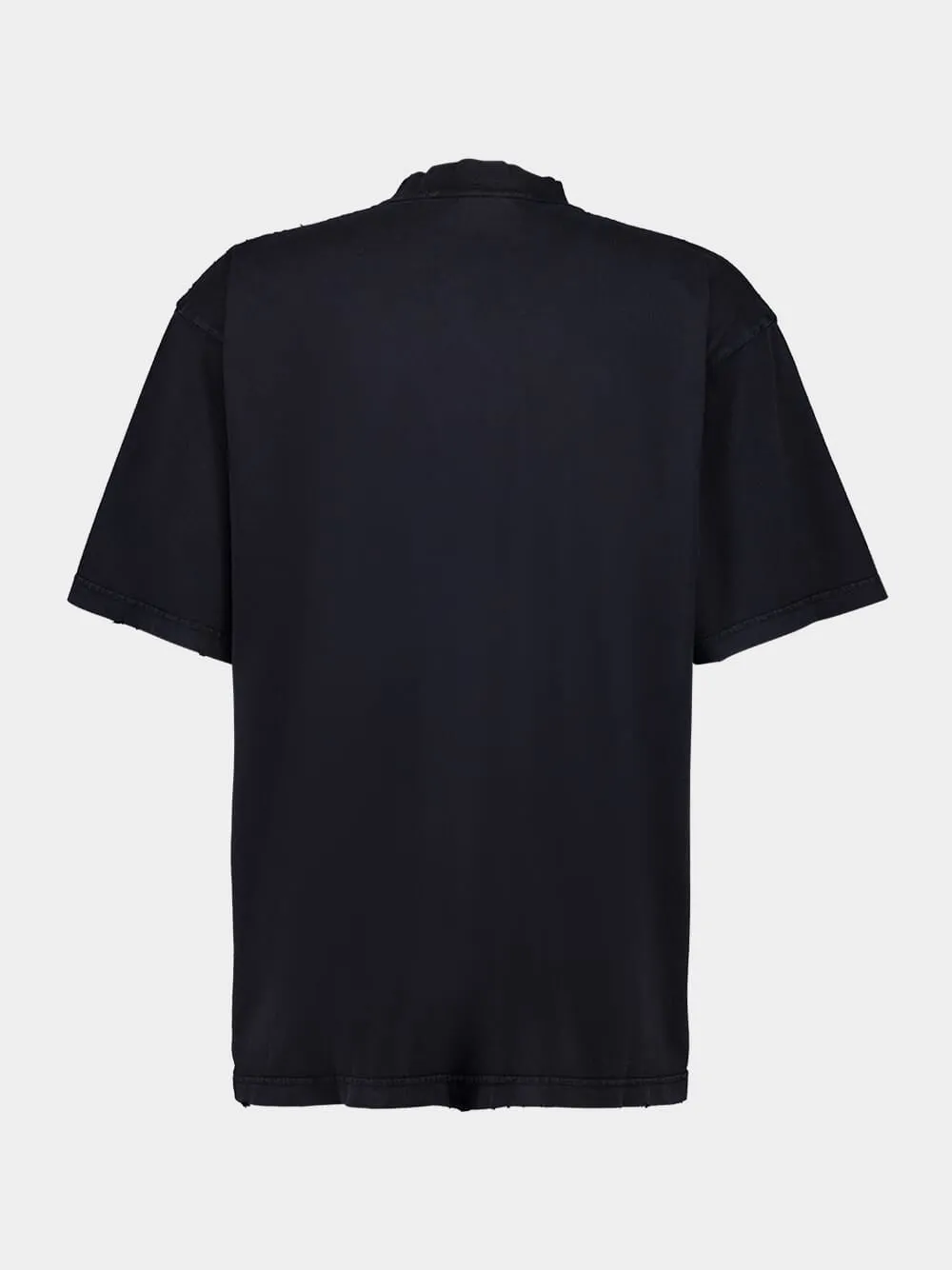 Washed Black Medium Fit T-Shirt sold by Fashion Clinic product image thumbnail 2