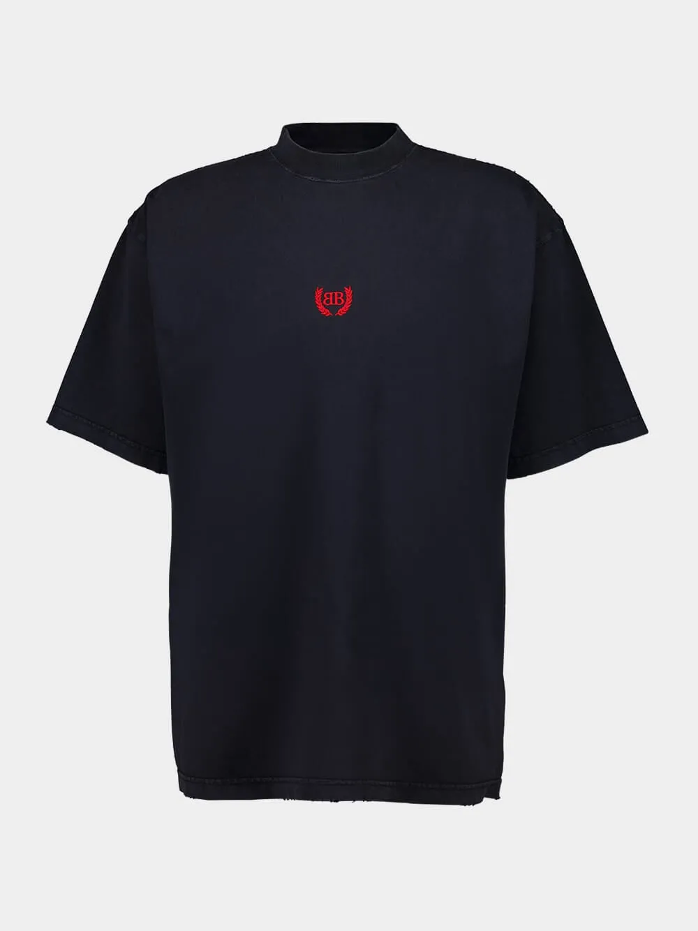 Washed Black Medium Fit T-Shirt sold by Fashion Clinic