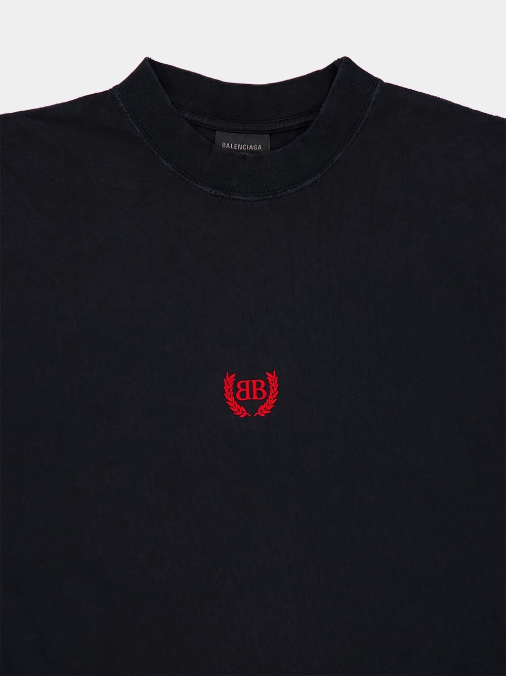 Washed Black Medium Fit T-Shirt sold by Fashion Clinic product image thumbnail 3