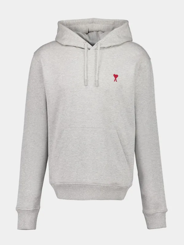 Heather Ash Grey Cotton Sweatshirt sold by Fashion Clinic