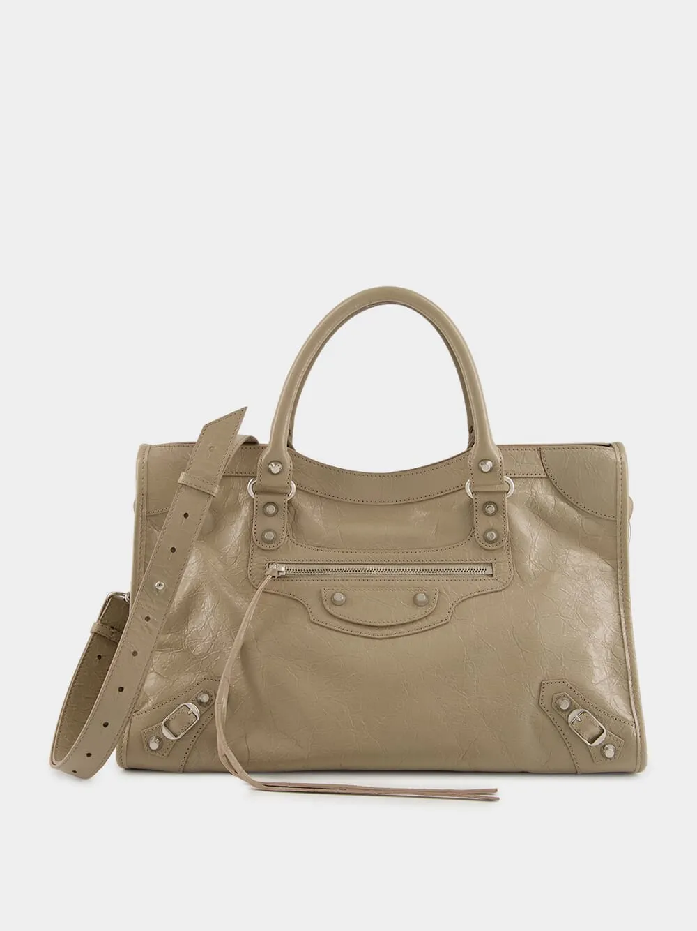 Sand Beige Le City Medium Bag sold by Fashion Clinic