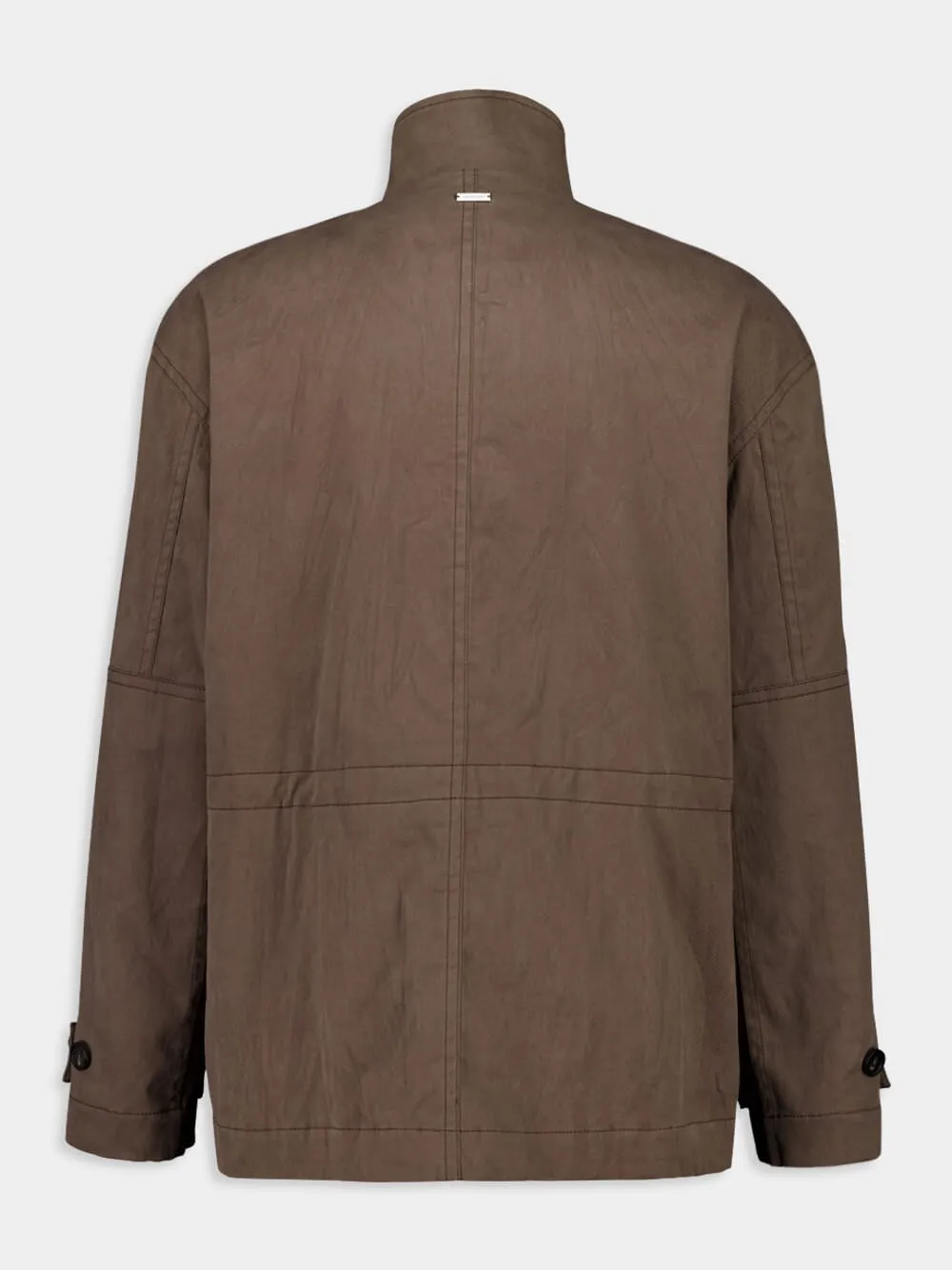 Sement Brown Saharan Jacket sold by Fashion Clinic product image thumbnail 4