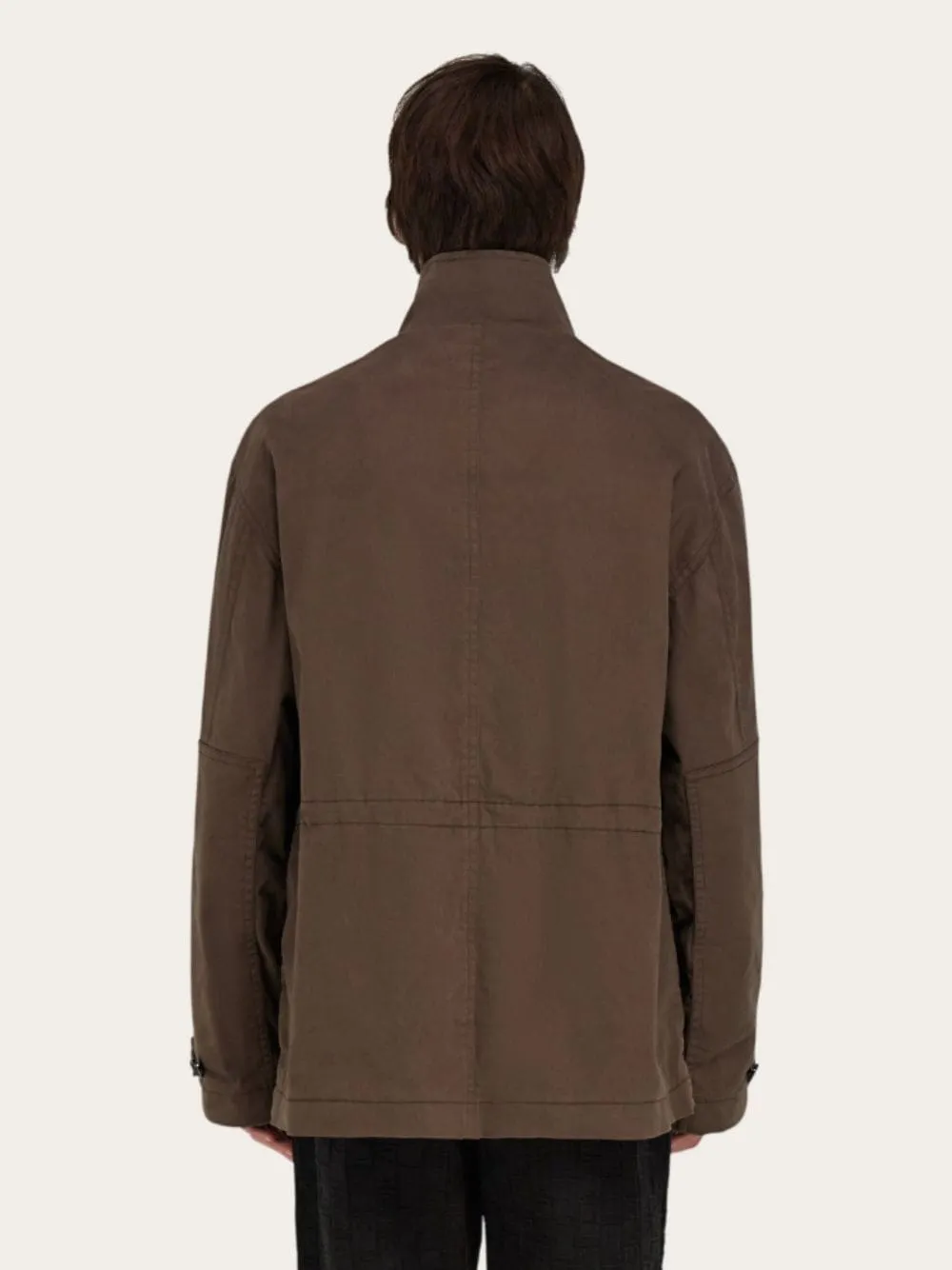 Sement Brown Saharan Jacket sold by Fashion Clinic product image thumbnail 3