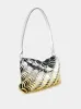 Silver & Gold Paco Leather Bag sold by Fashion Clinic