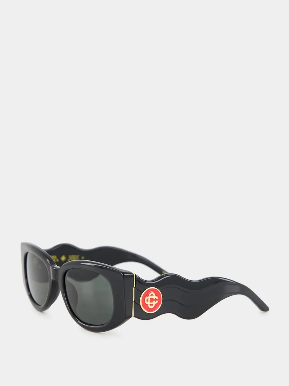 The Memphis Black Sunglasses sold by Fashion Clinic product image thumbnail 3
