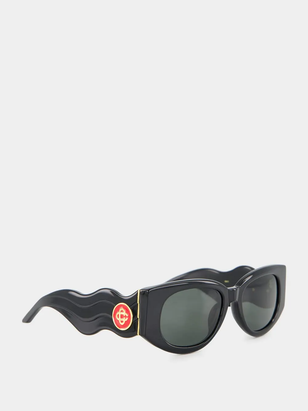 The Memphis Black Sunglasses sold by Fashion Clinic product image thumbnail 2