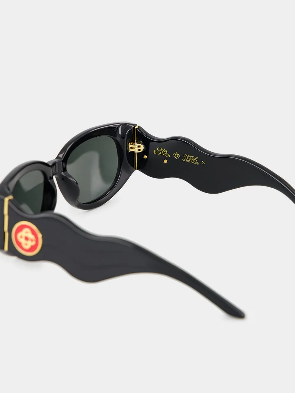The Memphis Black Sunglasses sold by Fashion Clinic product image thumbnail 4