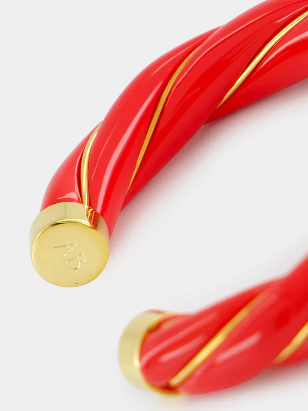 Diana Vermillion Rush Twisted Bangle sold by Fashion Clinic product image thumbnail 4