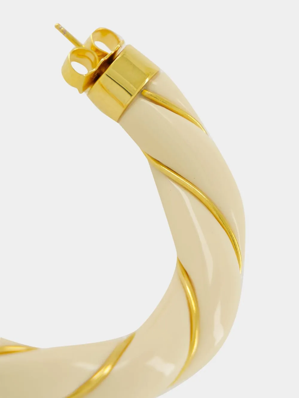 Diana Ivory Earrings sold by Fashion Clinic product image thumbnail 4