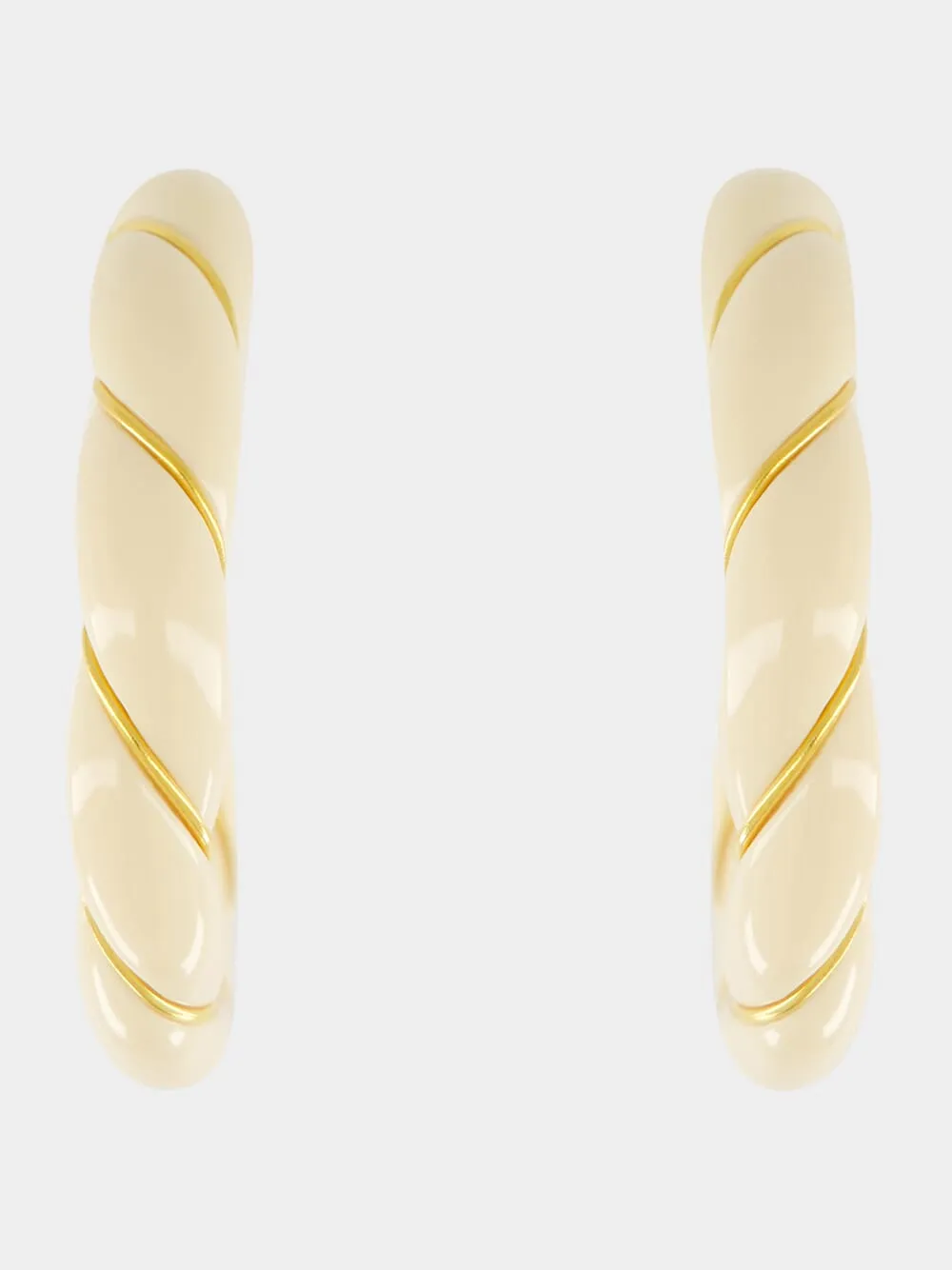 Diana Ivory Earrings sold by Fashion Clinic