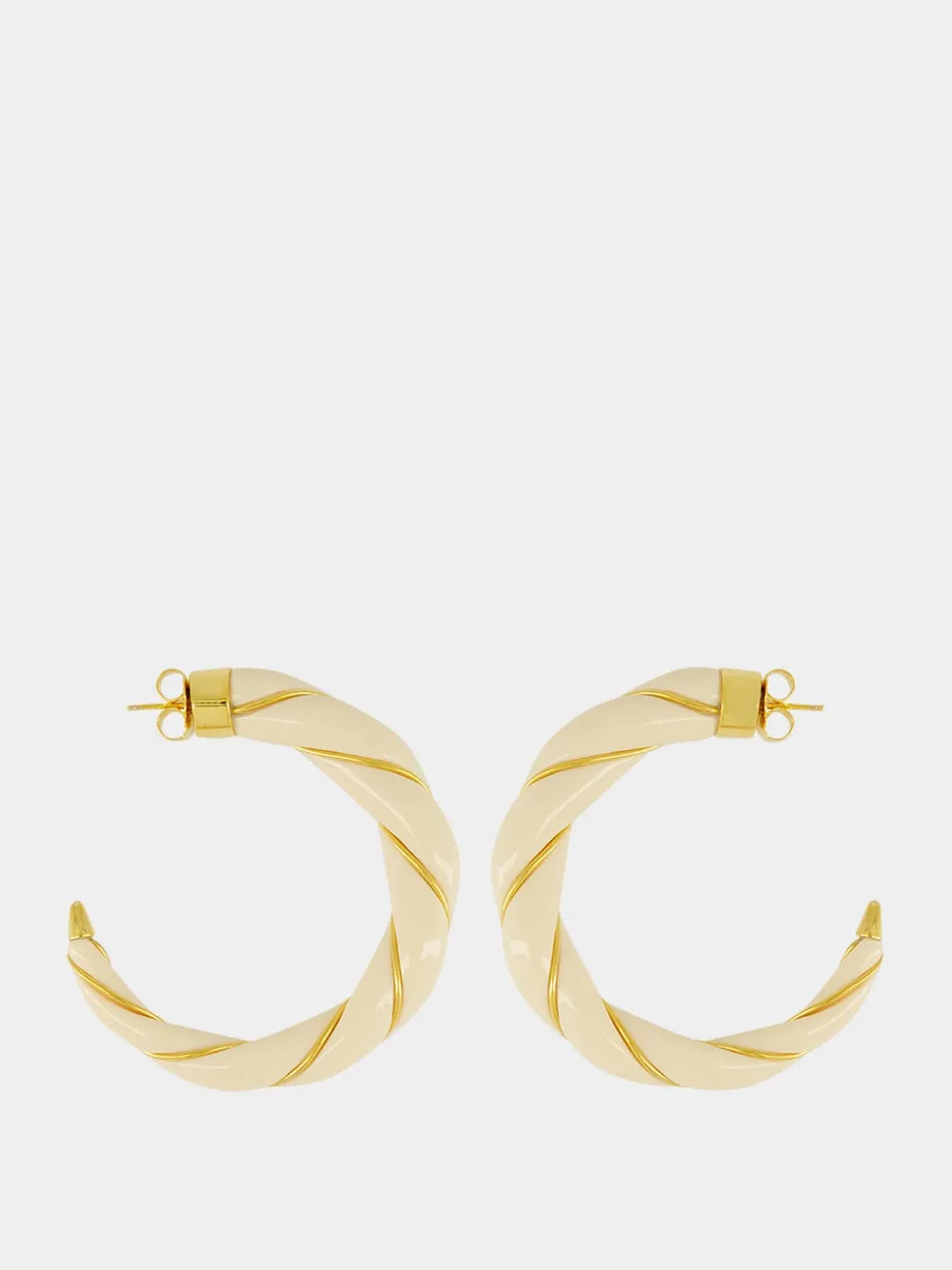Diana Ivory Earrings sold by Fashion Clinic product image thumbnail 3
