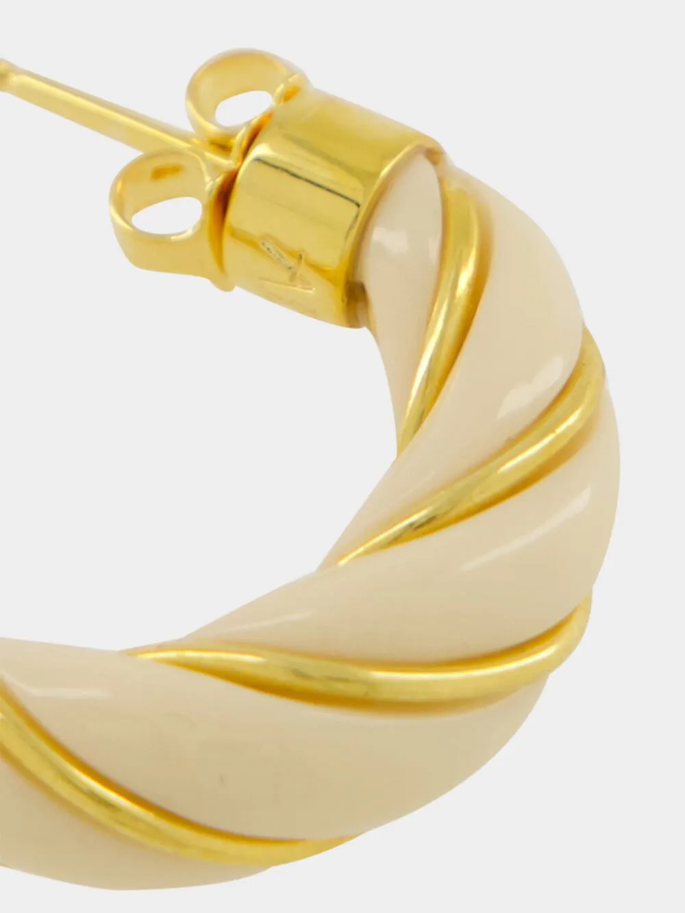 Diana Ivory Earrings sold by Fashion Clinic product image thumbnail 4