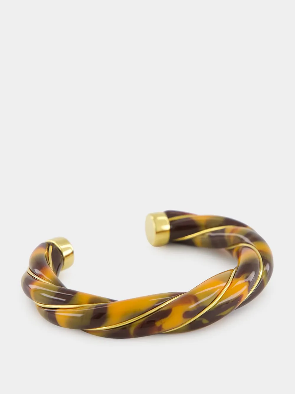 Tie & Dye Tiger's Eye Diana Bangle sold by Fashion Clinic product image thumbnail 3