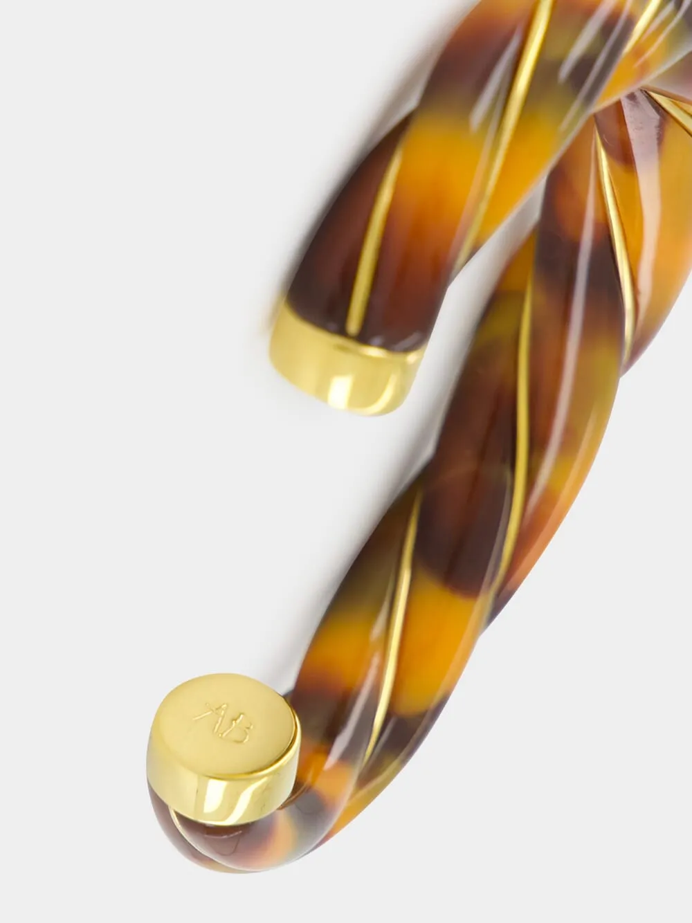 Tie & Dye Tiger's Eye Diana Bangle sold by Fashion Clinic product image thumbnail 4