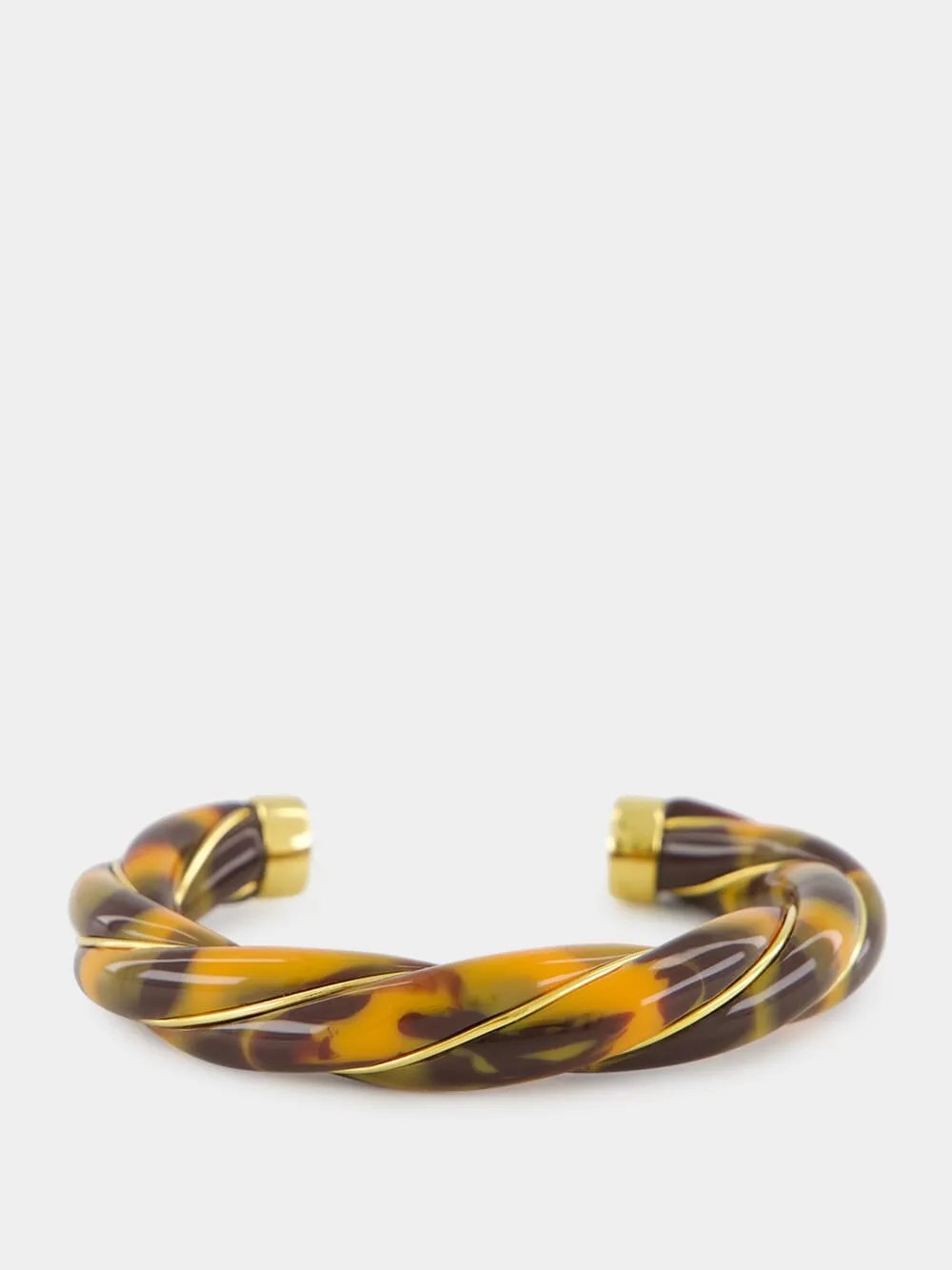 Tie & Dye Tiger's Eye Diana Bangle sold by Fashion Clinic
