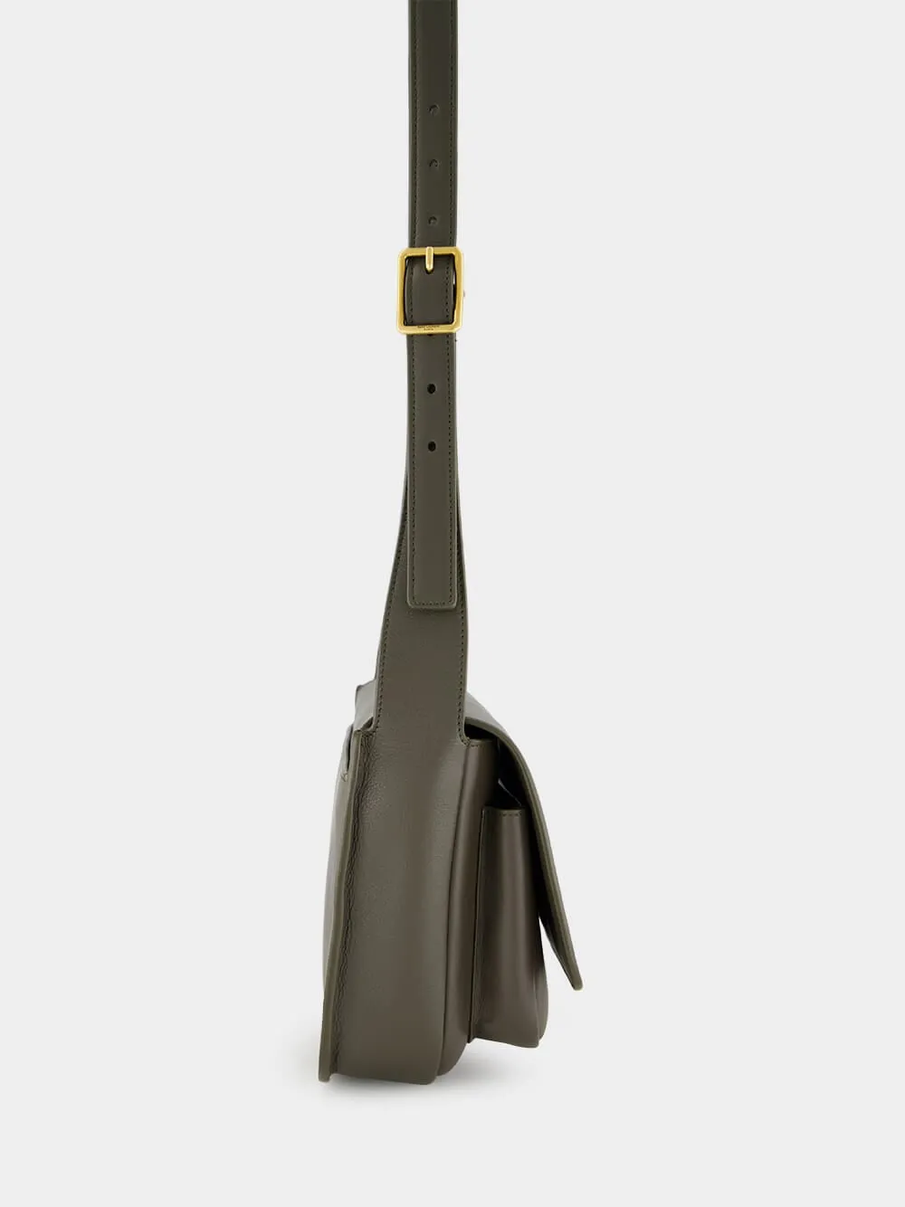 Light Musk Niki Leather Satchel sold by Fashion Clinic product image thumbnail 4