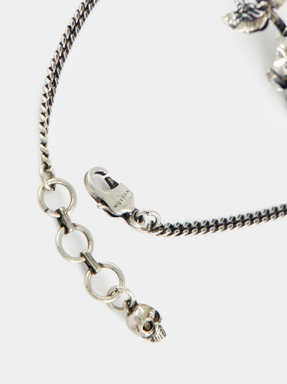 Antique Silver Dipped Rose Bracelet sold by Fashion Clinic product image thumbnail 4