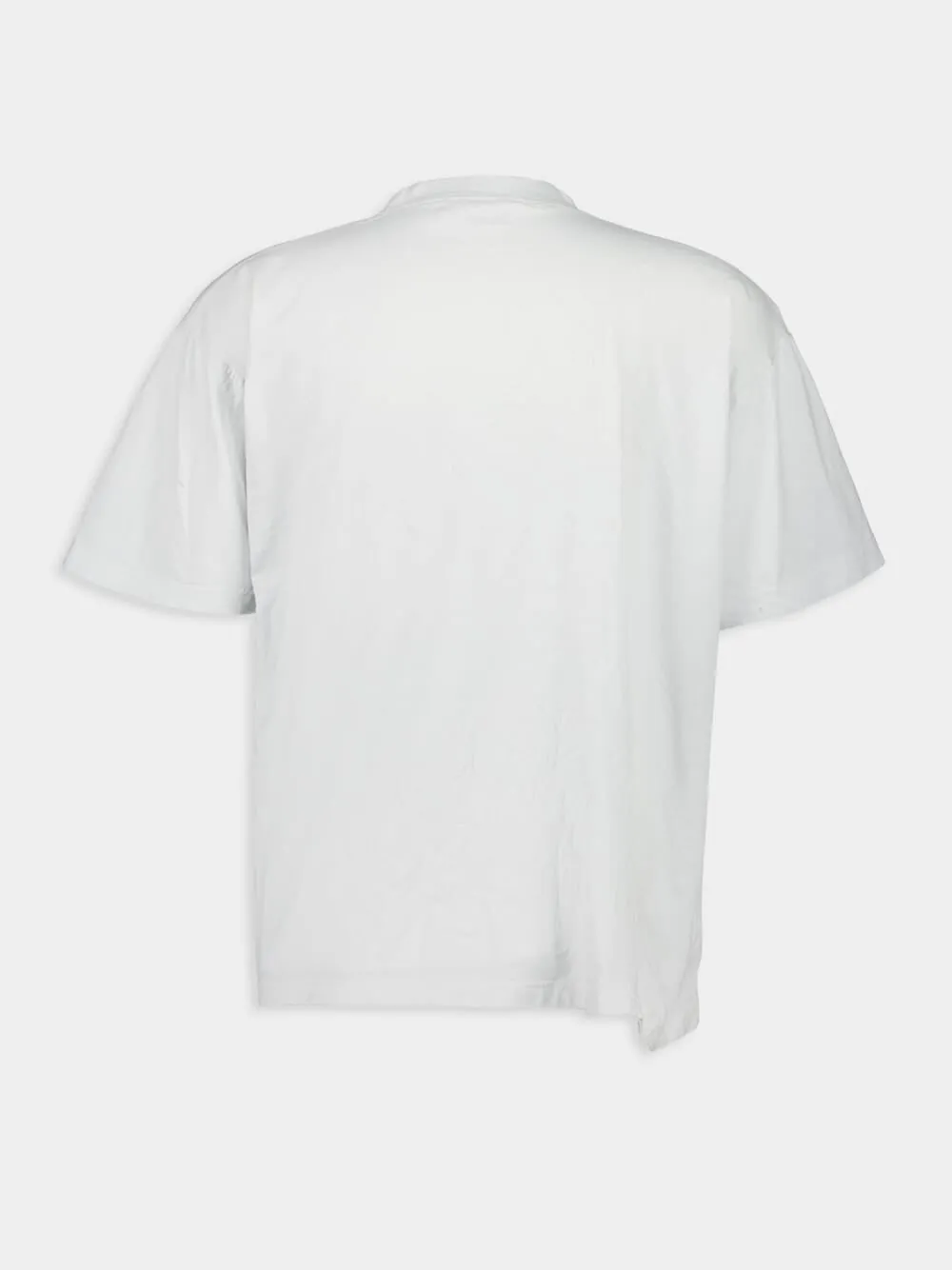 White Boxy Fit Vintage Loop T-Shirt sold by Fashion Clinic product image thumbnail 2