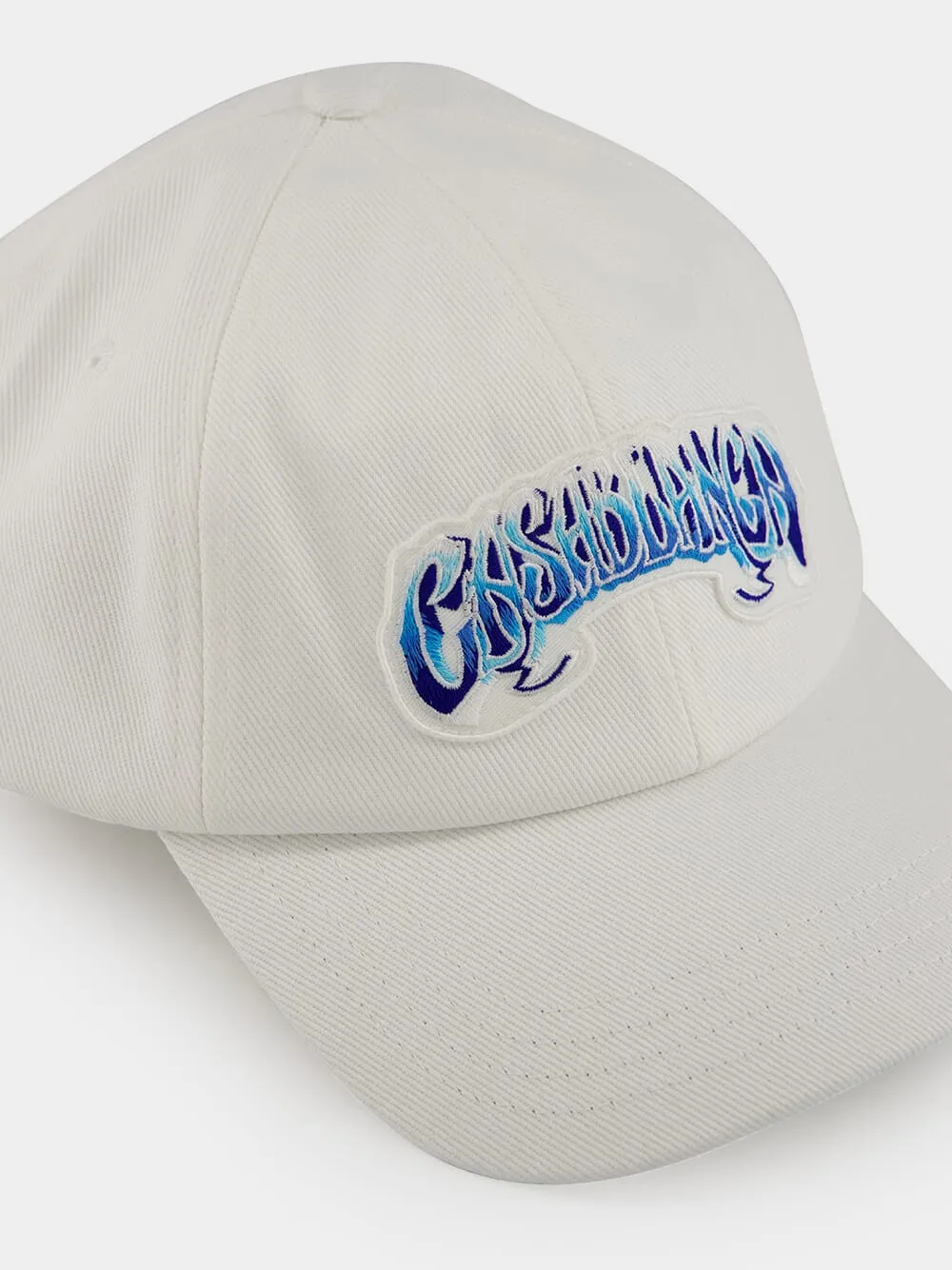 White Blue Fade Logo Cap sold by Fashion Clinic product image thumbnail 4