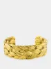 Gold Braided Cuff sold by Fashion Clinic