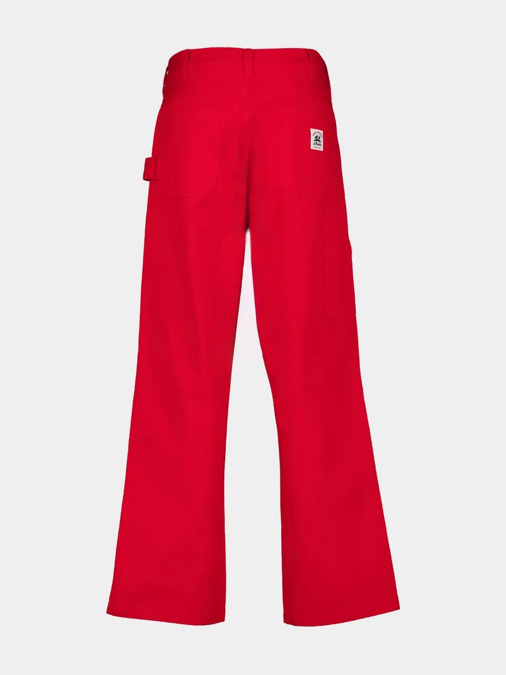 Red Spring Twill Knolly Brook Trousers sold by Fashion Clinic product image thumbnail 4