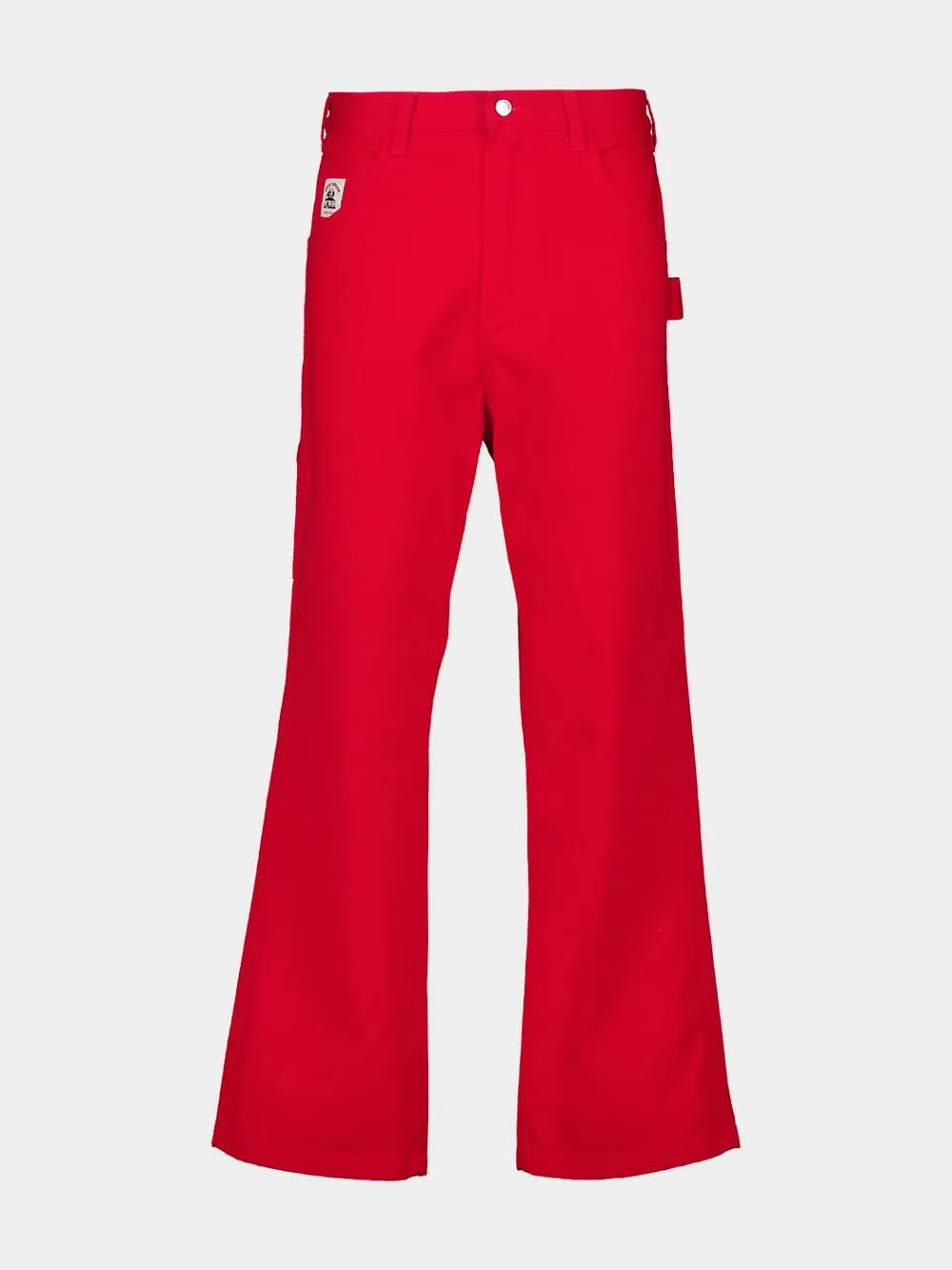 Red Spring Twill Knolly Brook Trousers sold by Fashion Clinic product image thumbnail 2