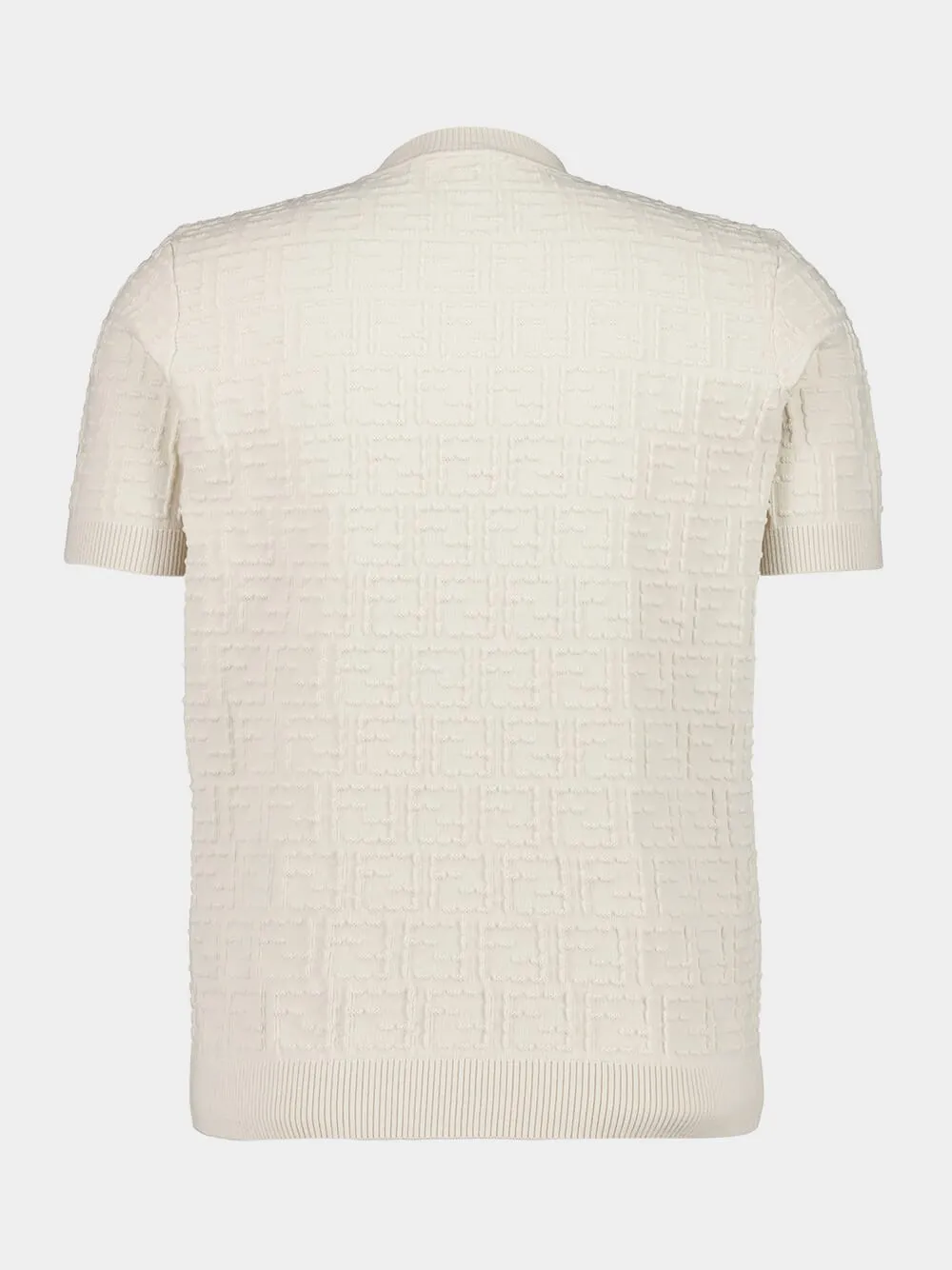 White FF Selleria Cotton Pullover sold by Fashion Clinic product image thumbnail 2