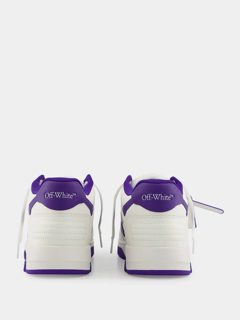 White and Purple Out Of Office Sneakers sold by Fashion Clinic product image thumbnail 5